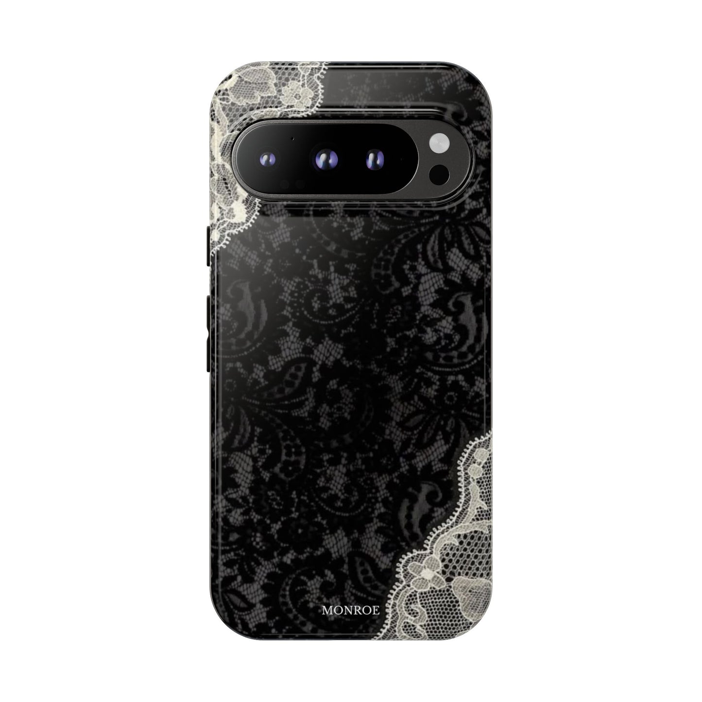 Black & White Edged Tough Case