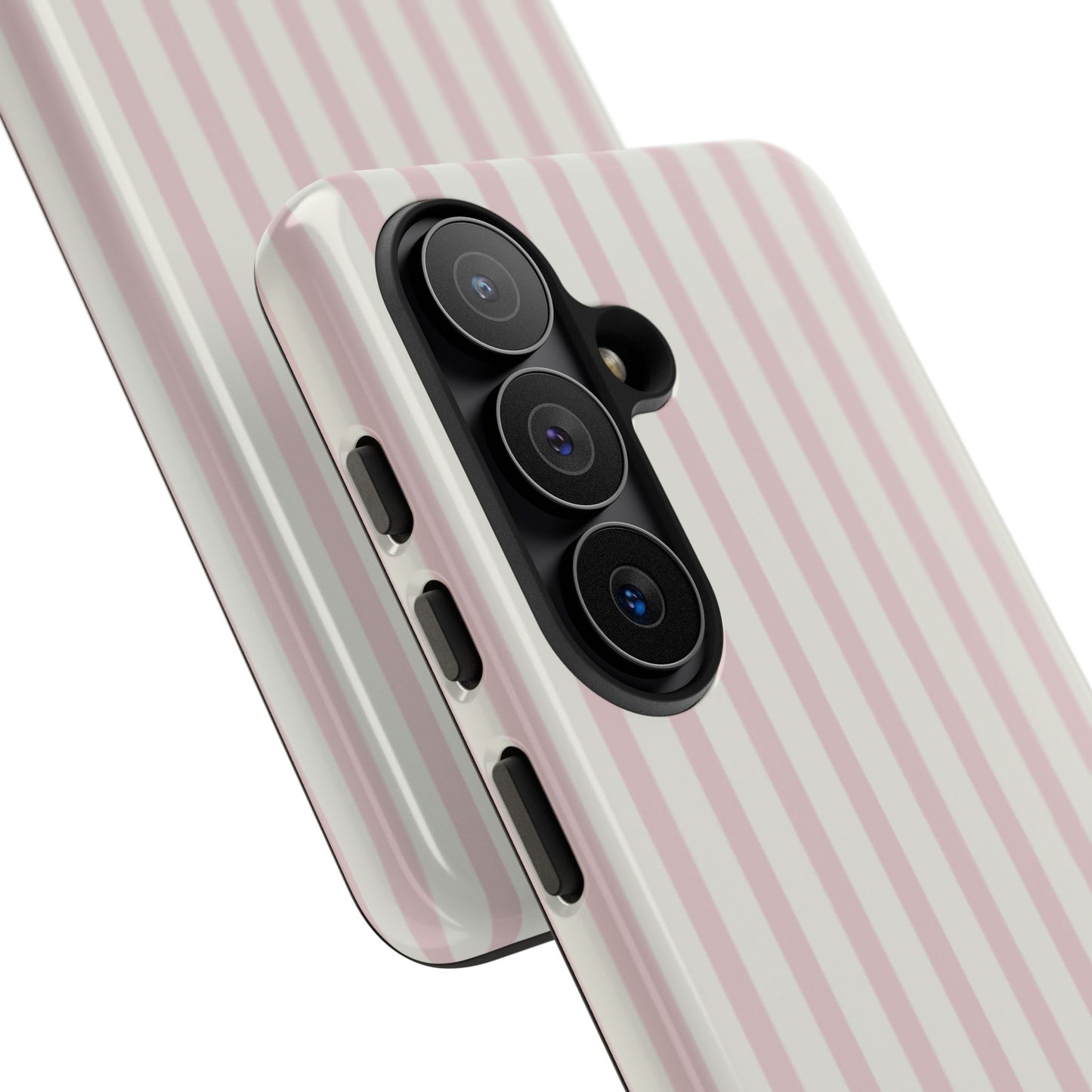Light Pink Stripe Tough Phone Case