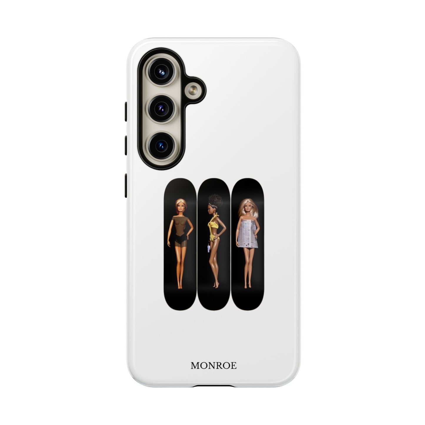 Retro Doll Skateboard Tough Case
