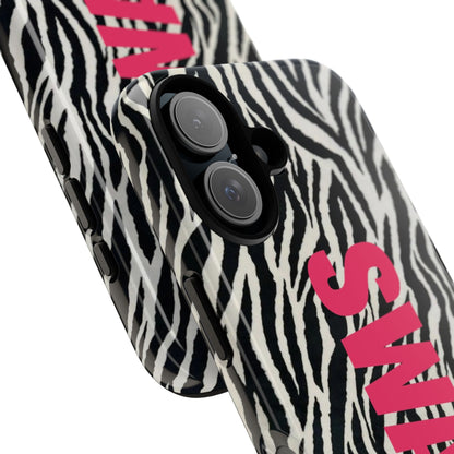 Zebra Print  "SWAG" Tough Case