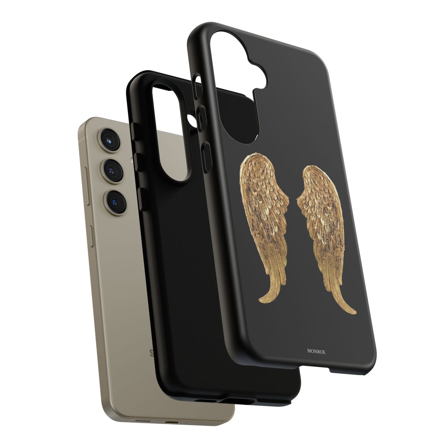 Gold Angel Wings Tough Case