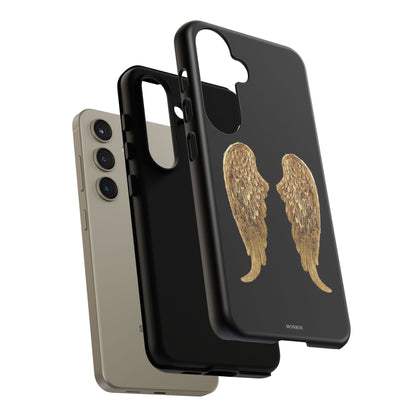 Gold Angel Wings Tough Case