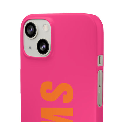 Bold Pink "SWAG" Case