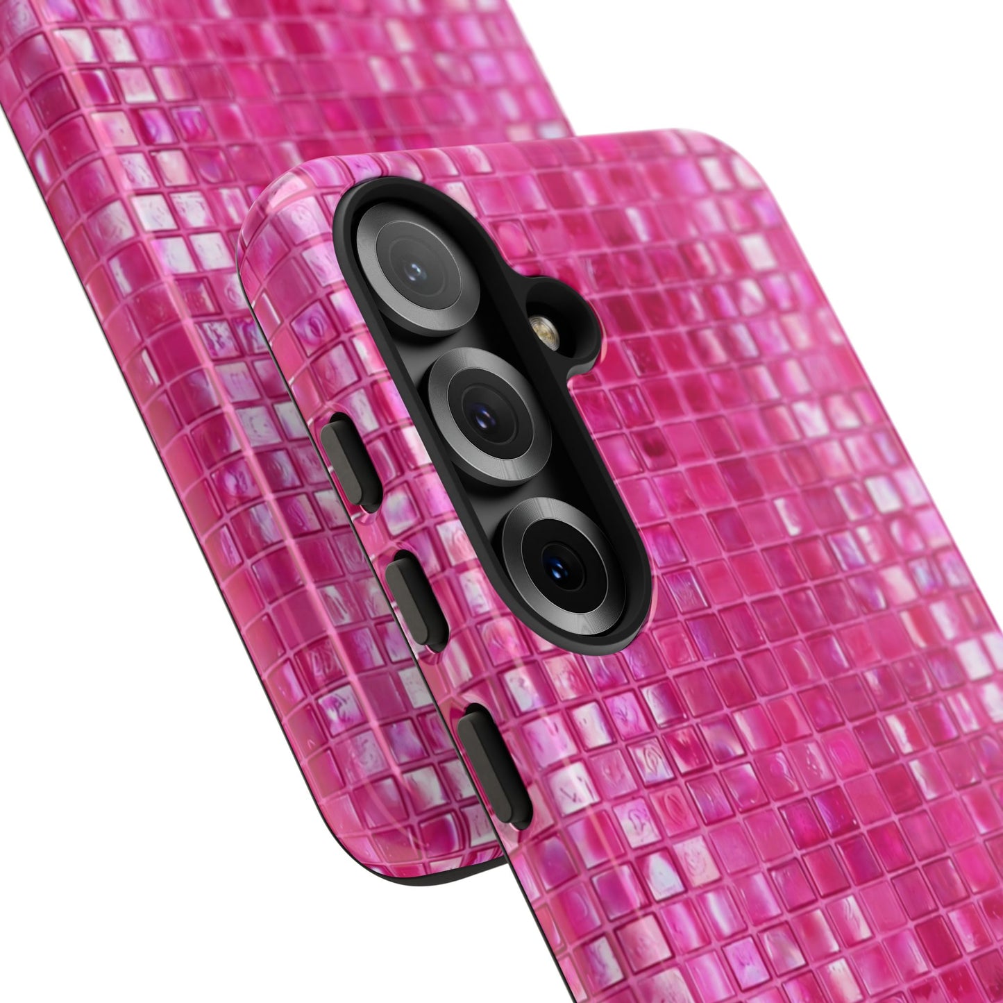 Hot Pink Mosaic Tough Case