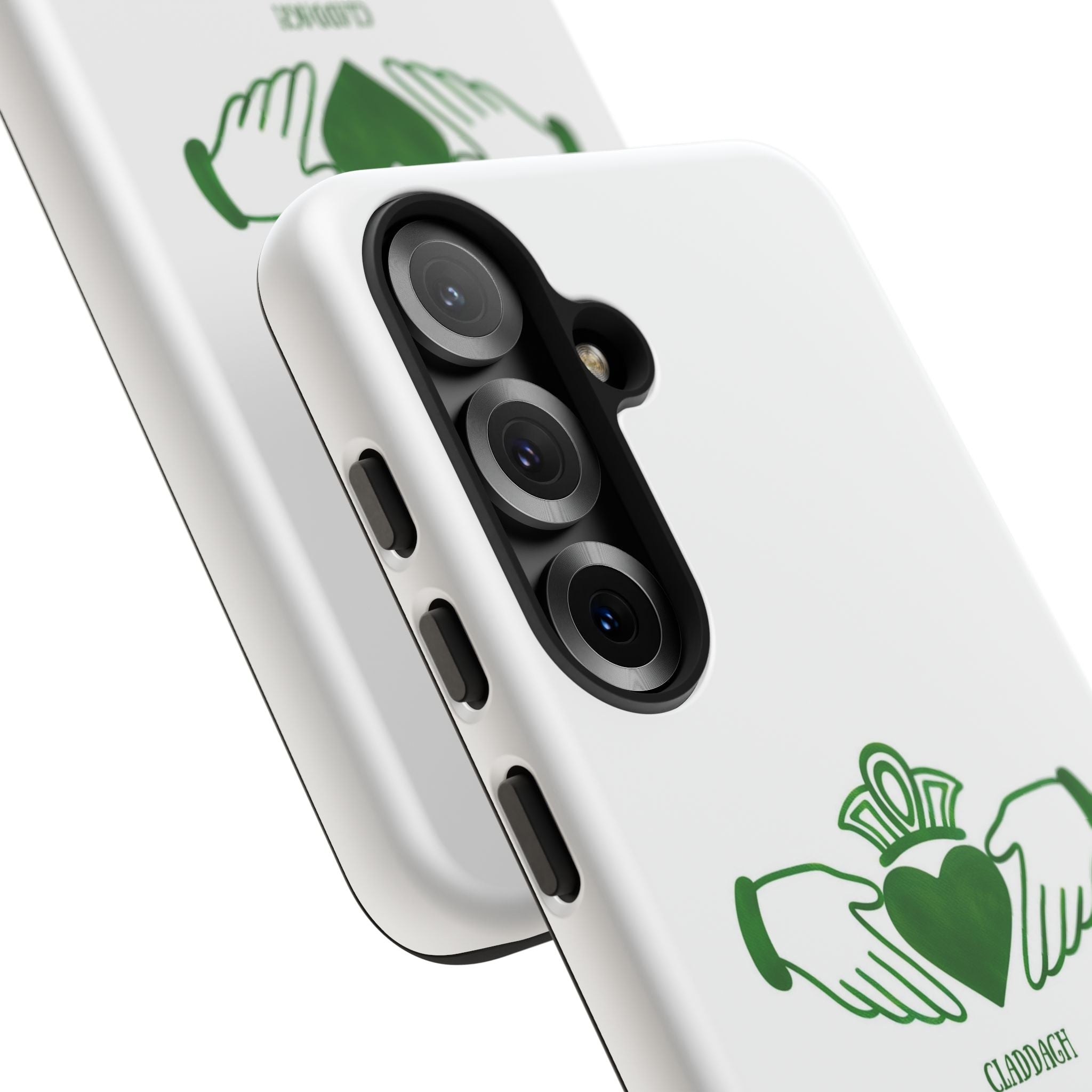 Irish Claddagh Symbol Green Tough Case
