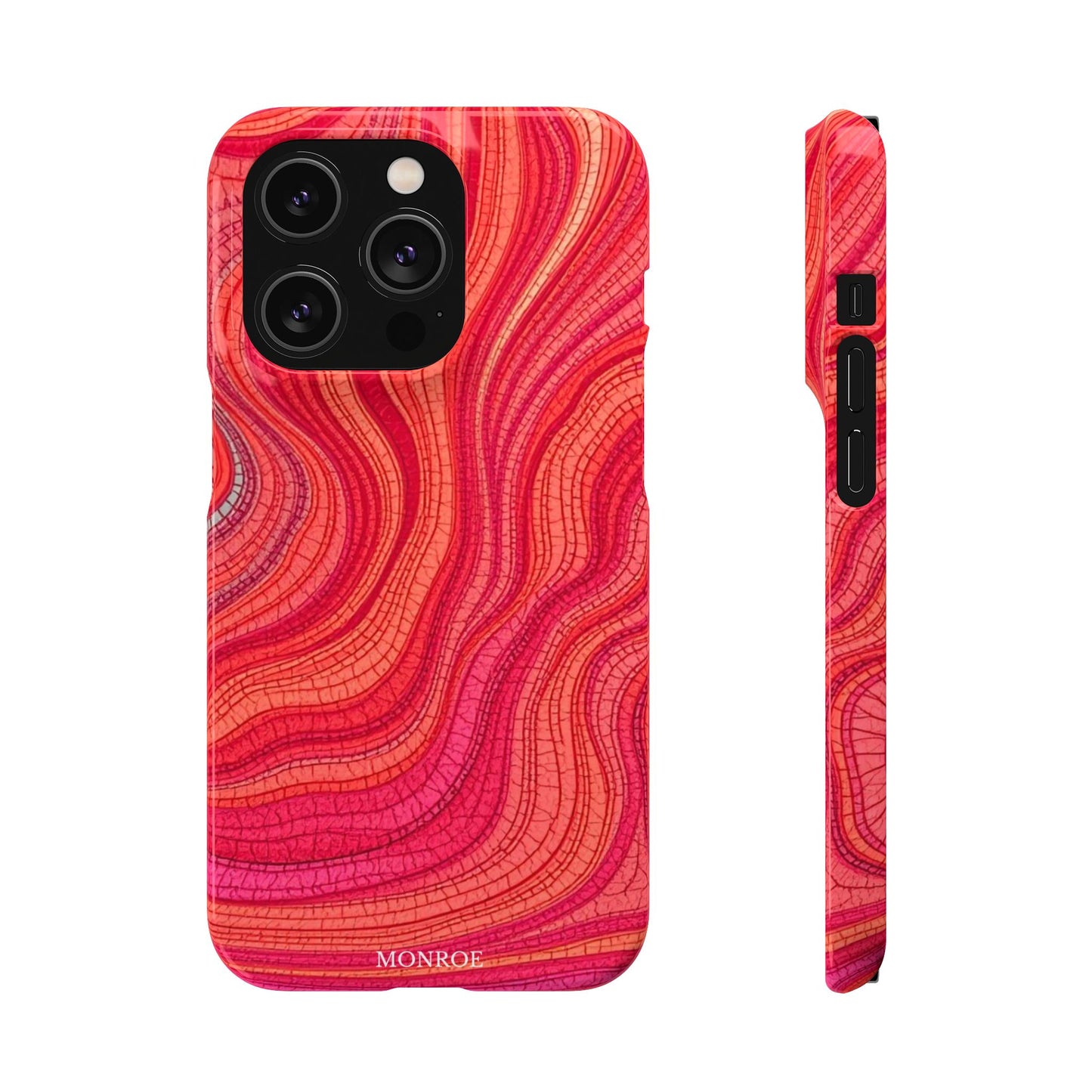 Retro Wavy Red Case