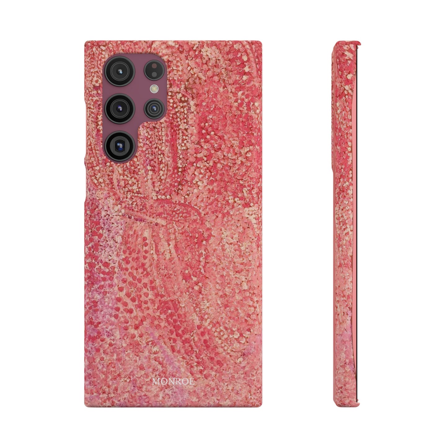 Pink Coral Texture Case