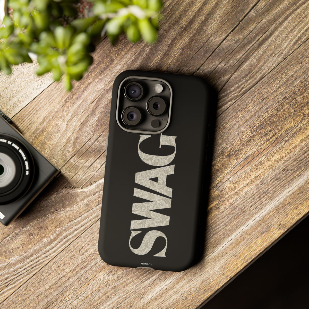Lace Swag Black Tough Case