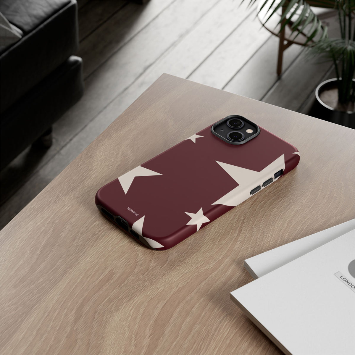 Burgundy Stars Tough Case