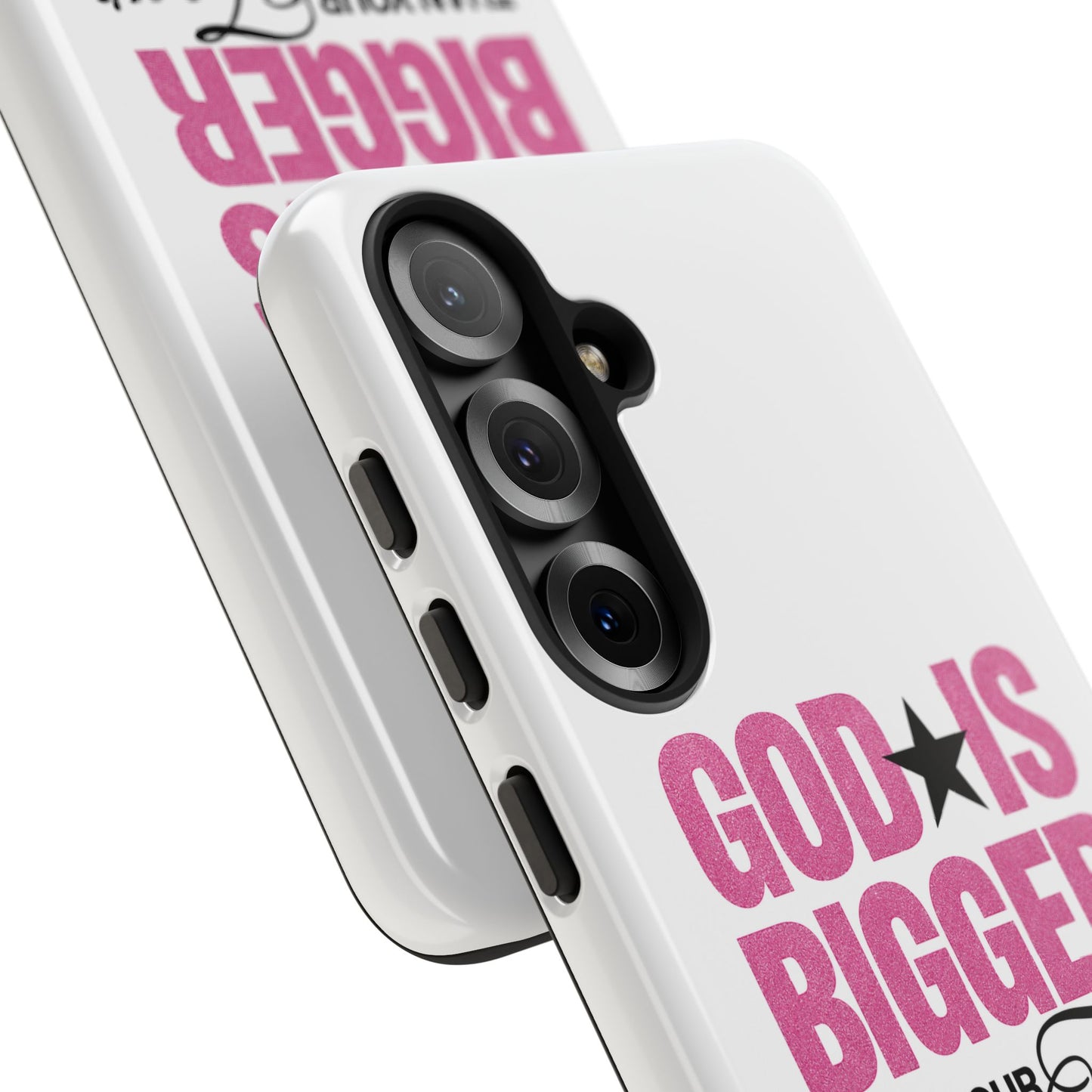 "God Is Bigger Than Your Fear" Tough Case