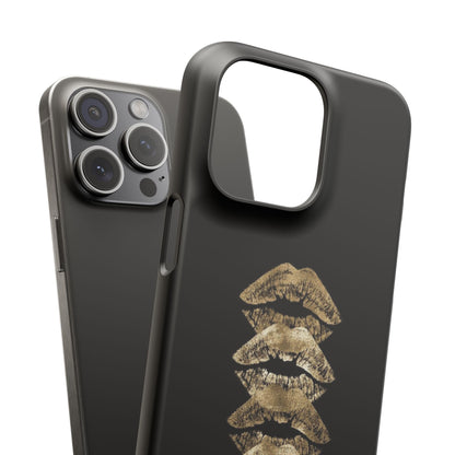 Gold Kiss Stack Case