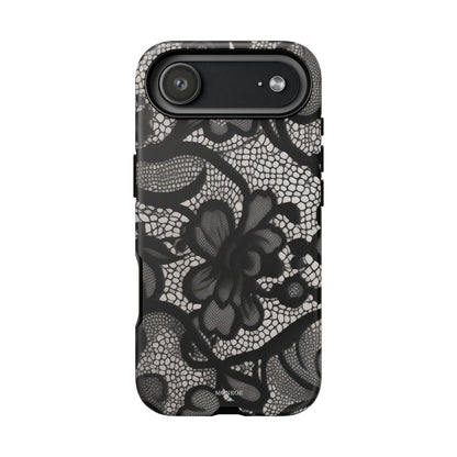 Black Floral Vintage Case