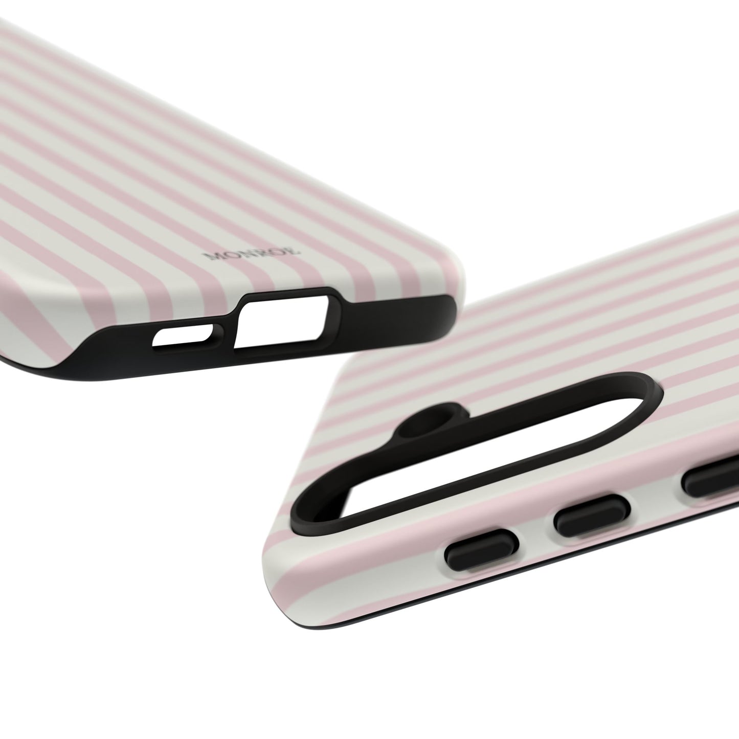 Light Pink Stripe Tough Phone Case