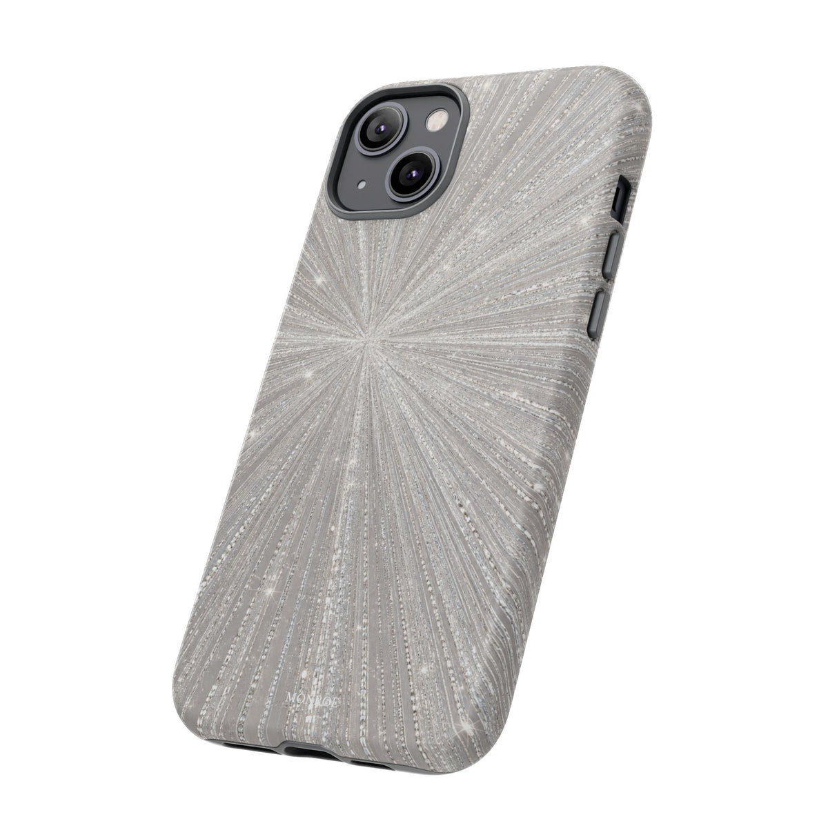 Sparkling Silver Burst Tough Case
