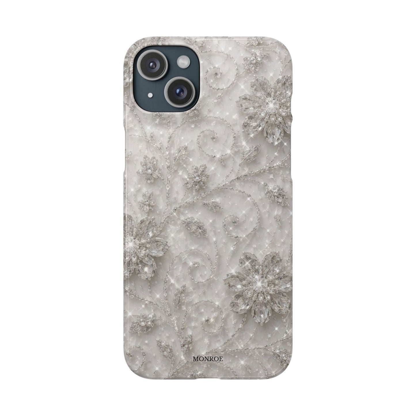 Glittery Floral Case