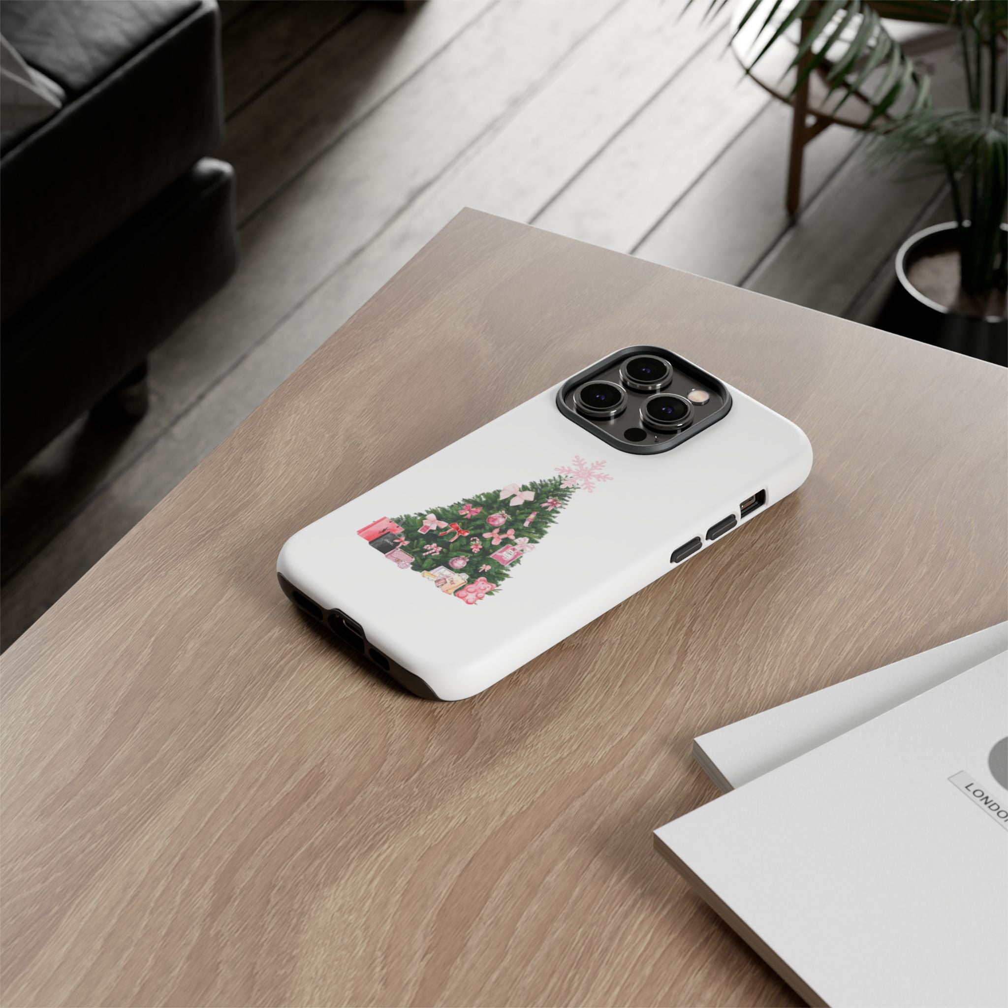 Lux Christmas Tree Phone Case