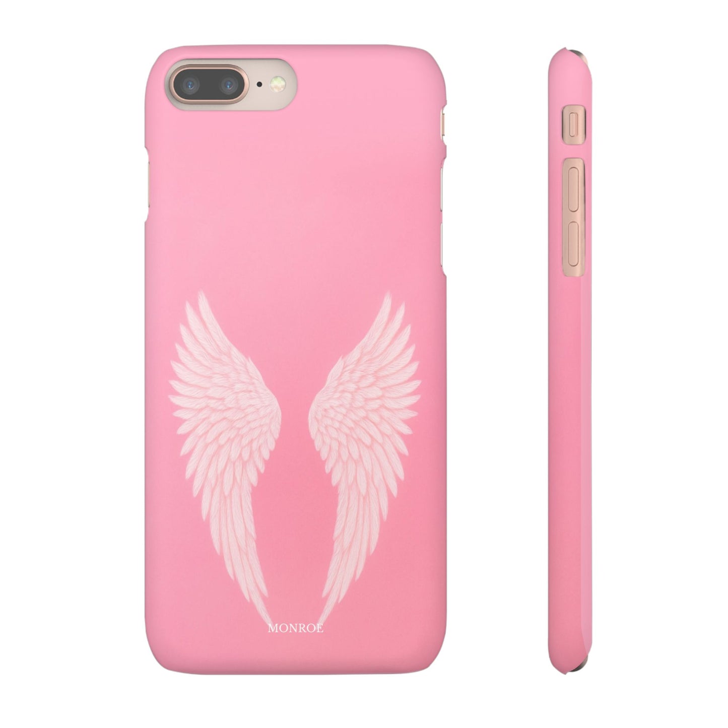 Pink Angel Wings Case