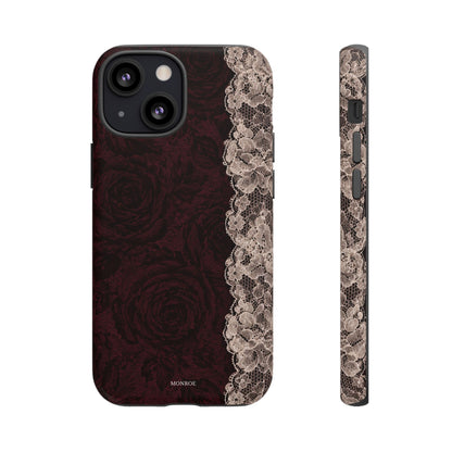 Burgundy Rose Tough Case