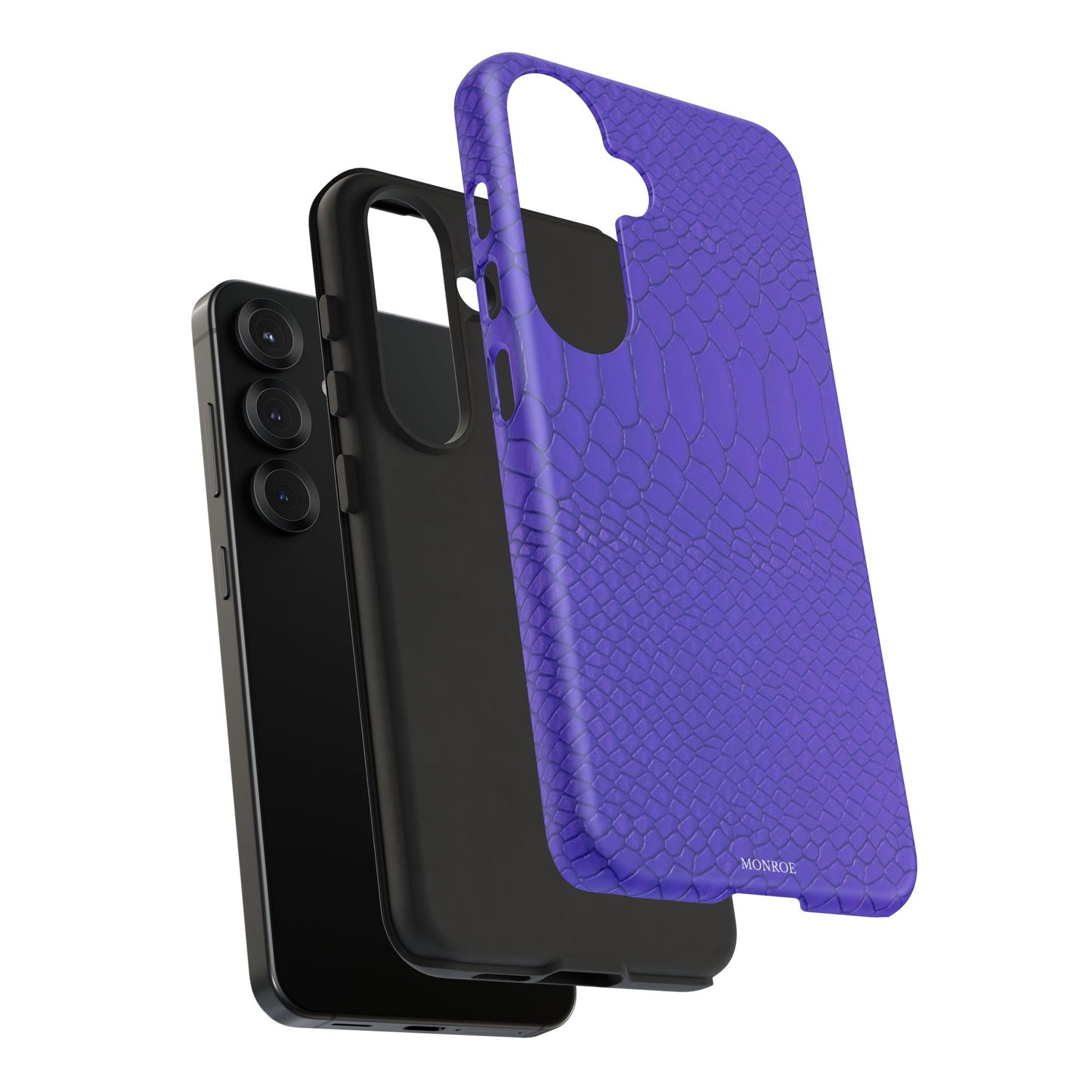 Dark Purple Snake Tough Case