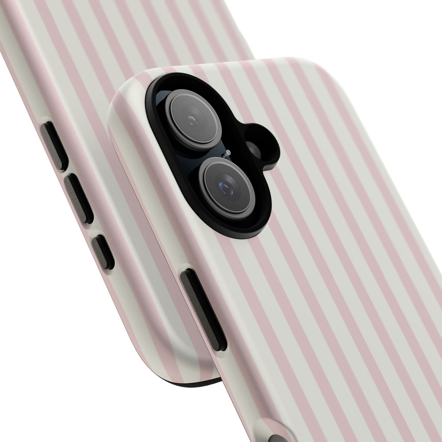 Light Pink Stripe Tough Phone Case