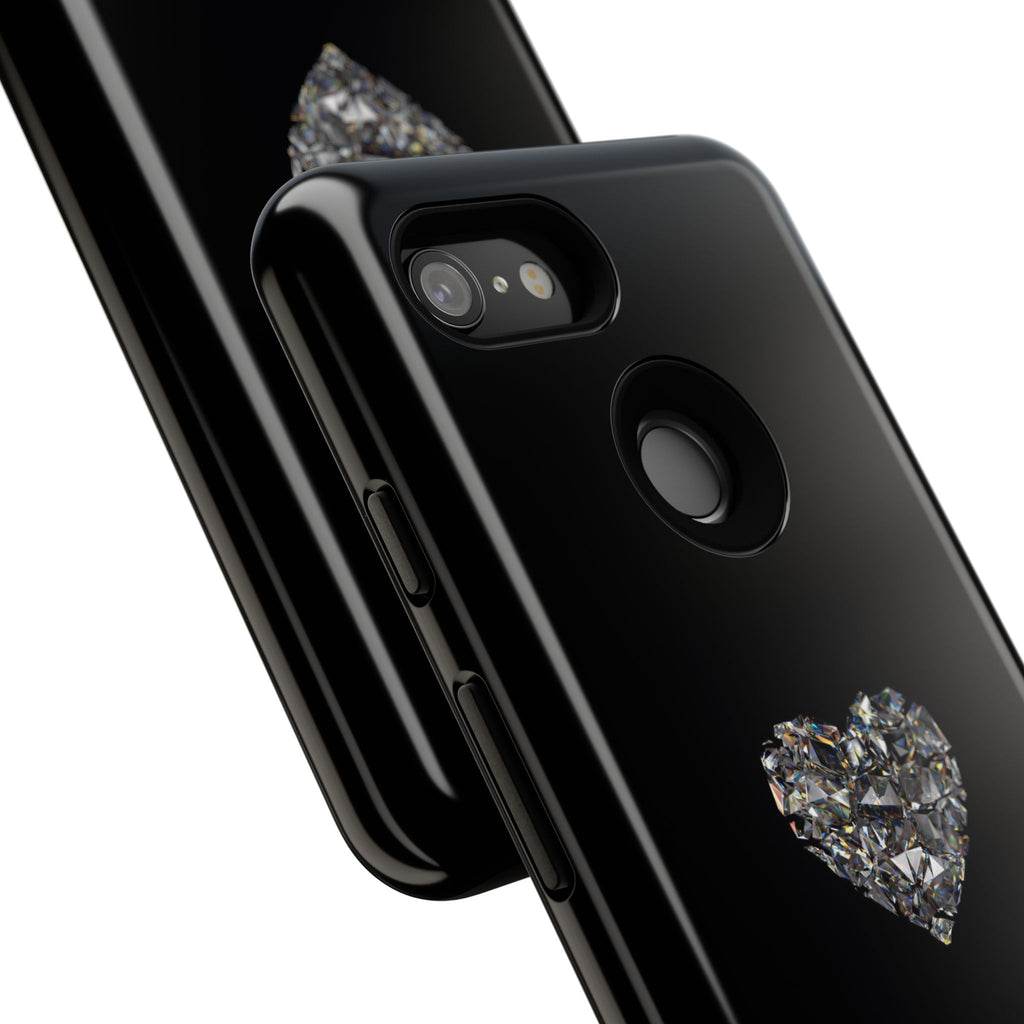 Crystal Heart Phone Case