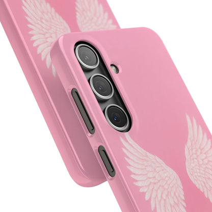 Pink Angel Wings Case