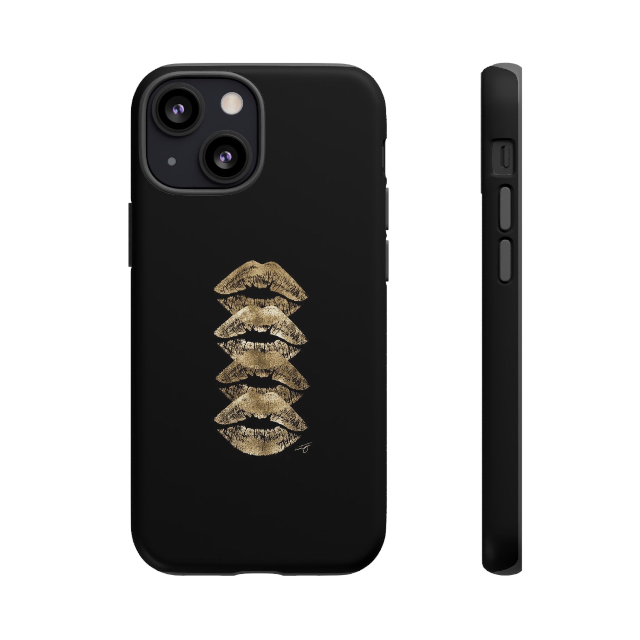 Golden Lipstick Phone Case