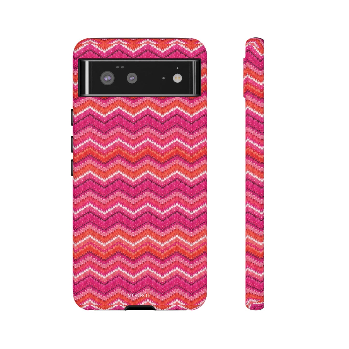 Pink Zigzag Tough Case