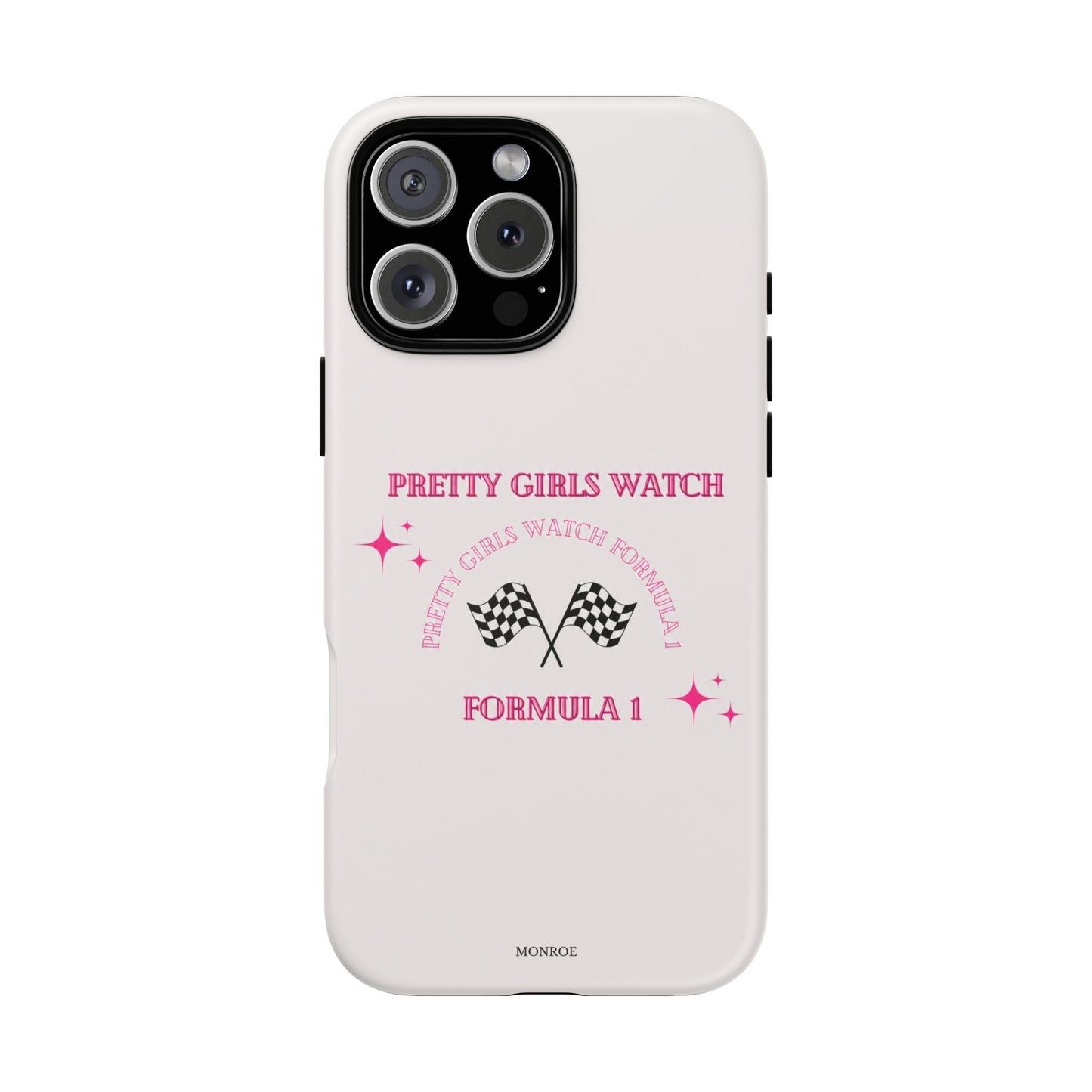 “Pretty Girls Watch Formula 1” Tough Case