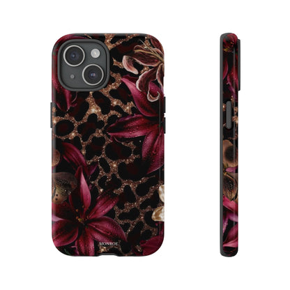 Burgundy Lily Tough Case