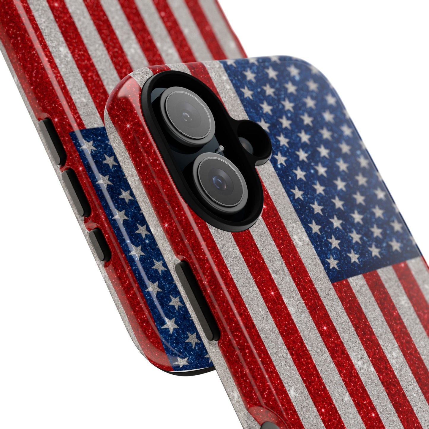 America Glitter Tough Case