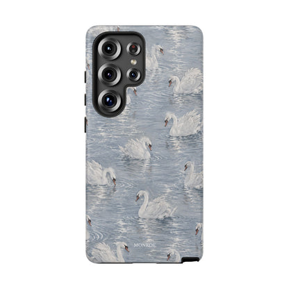 Swan Pattern Tough Case