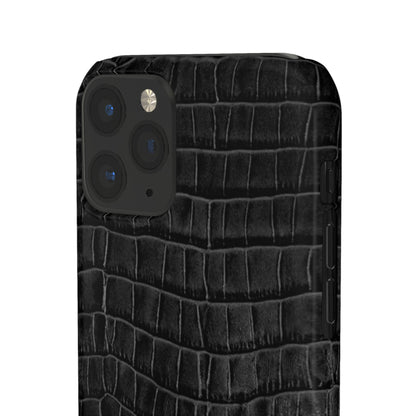 Black Croc Case