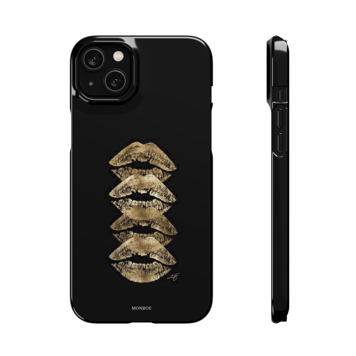 Gold Kiss Stack Case