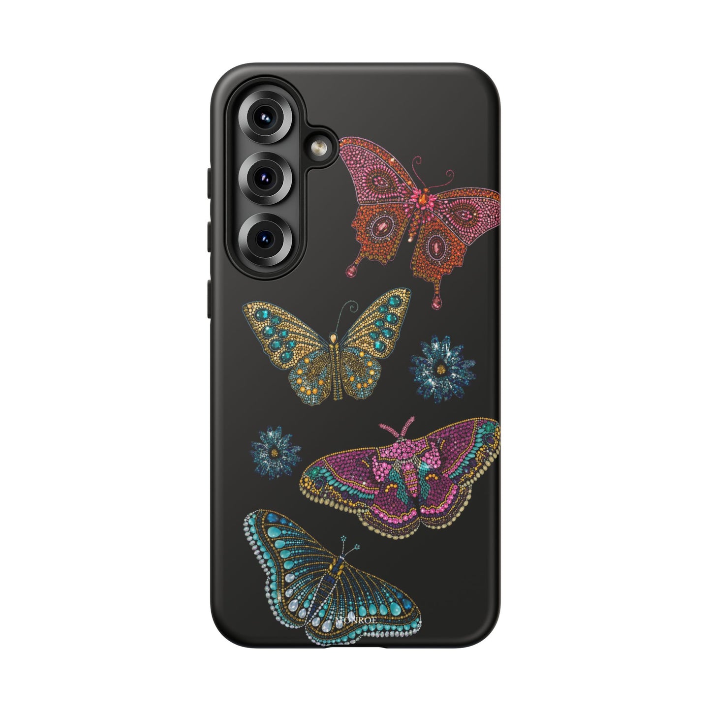 Butterfly Beaded Tough Case