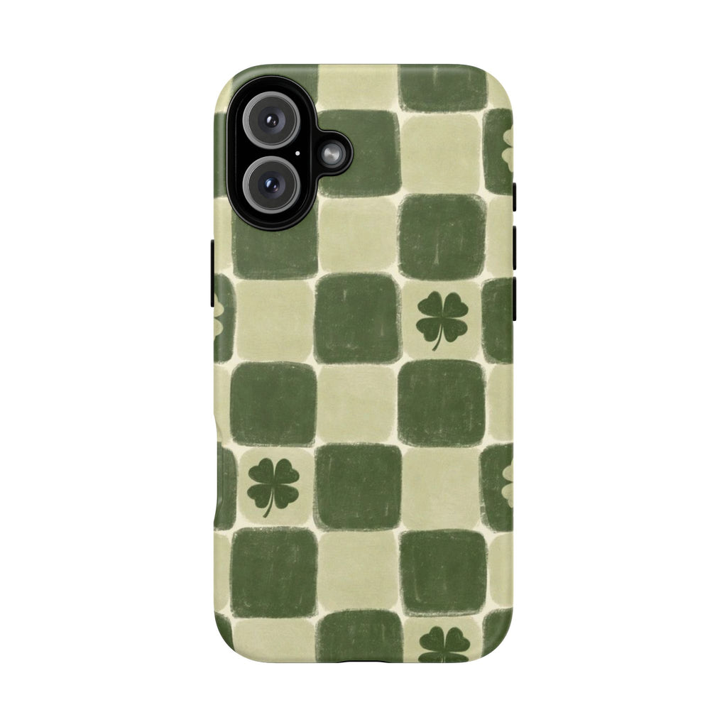 Clover Checker Tough Phone Case