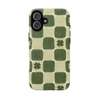 Clover Checker Tough Phone Case