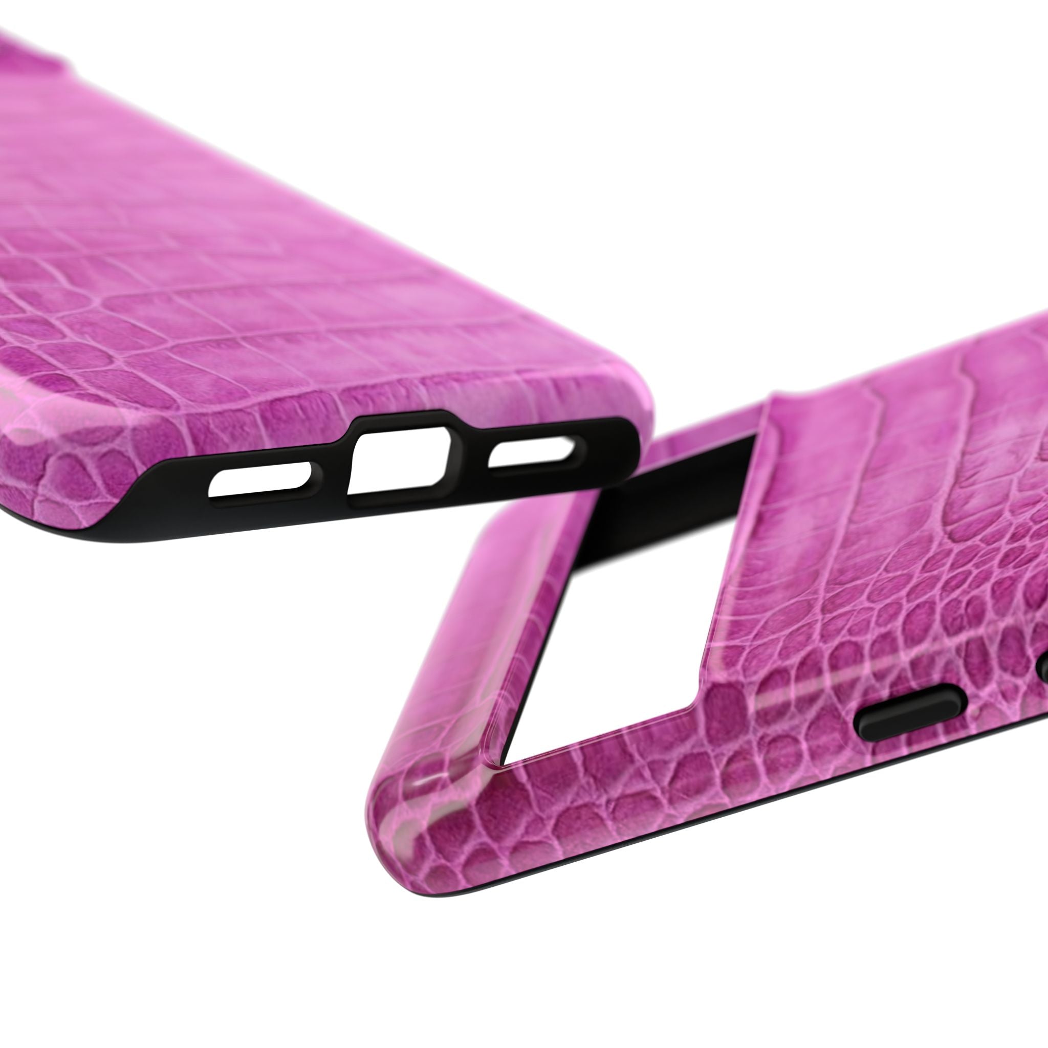 Purple Croc Phone Case
