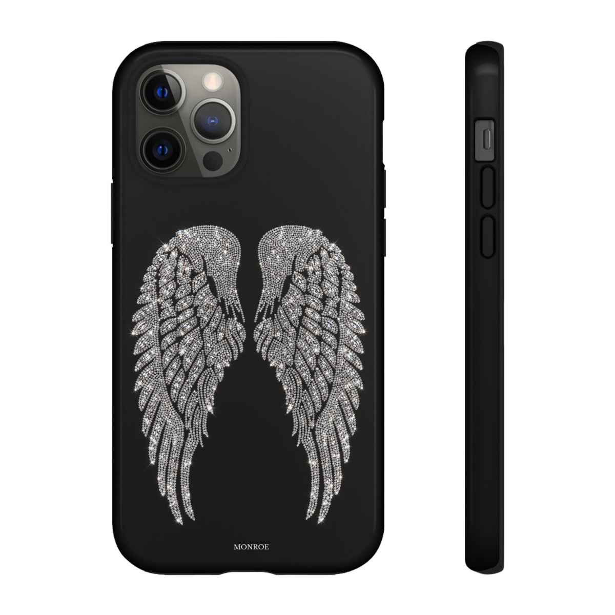 Silver Angel Wings Tough Case