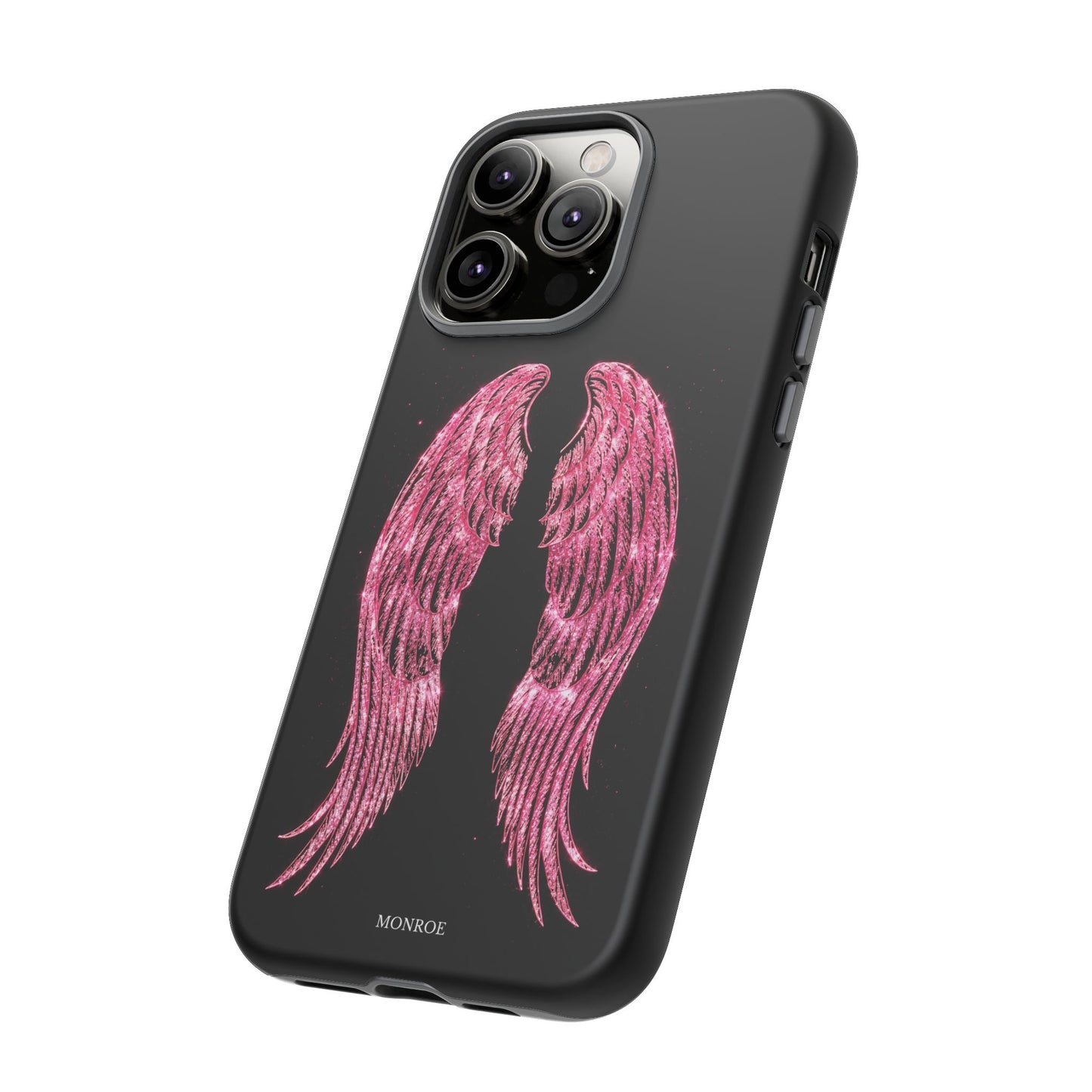 Pink Glitter Angel Tough Case