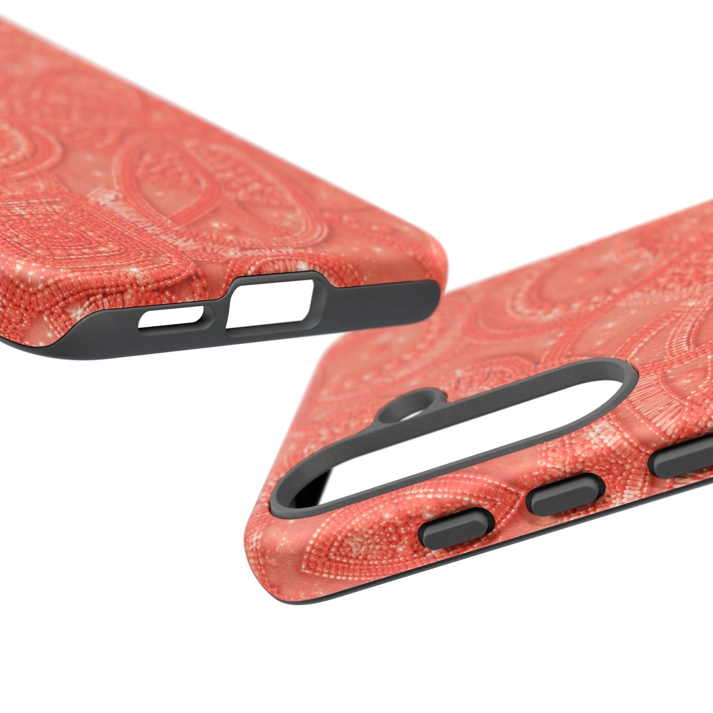 Coral Lace Tough Case
