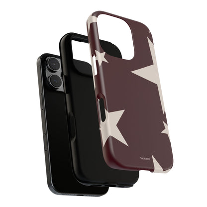 Burgundy Stars Tough Case