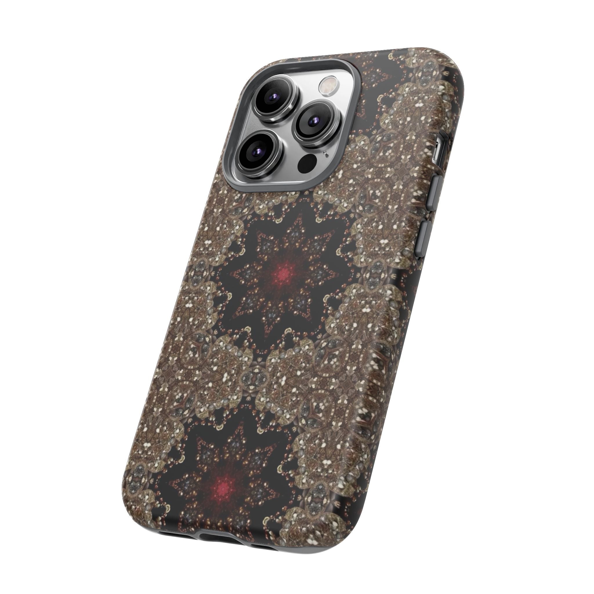 Brown Mandala Tough Protective Case