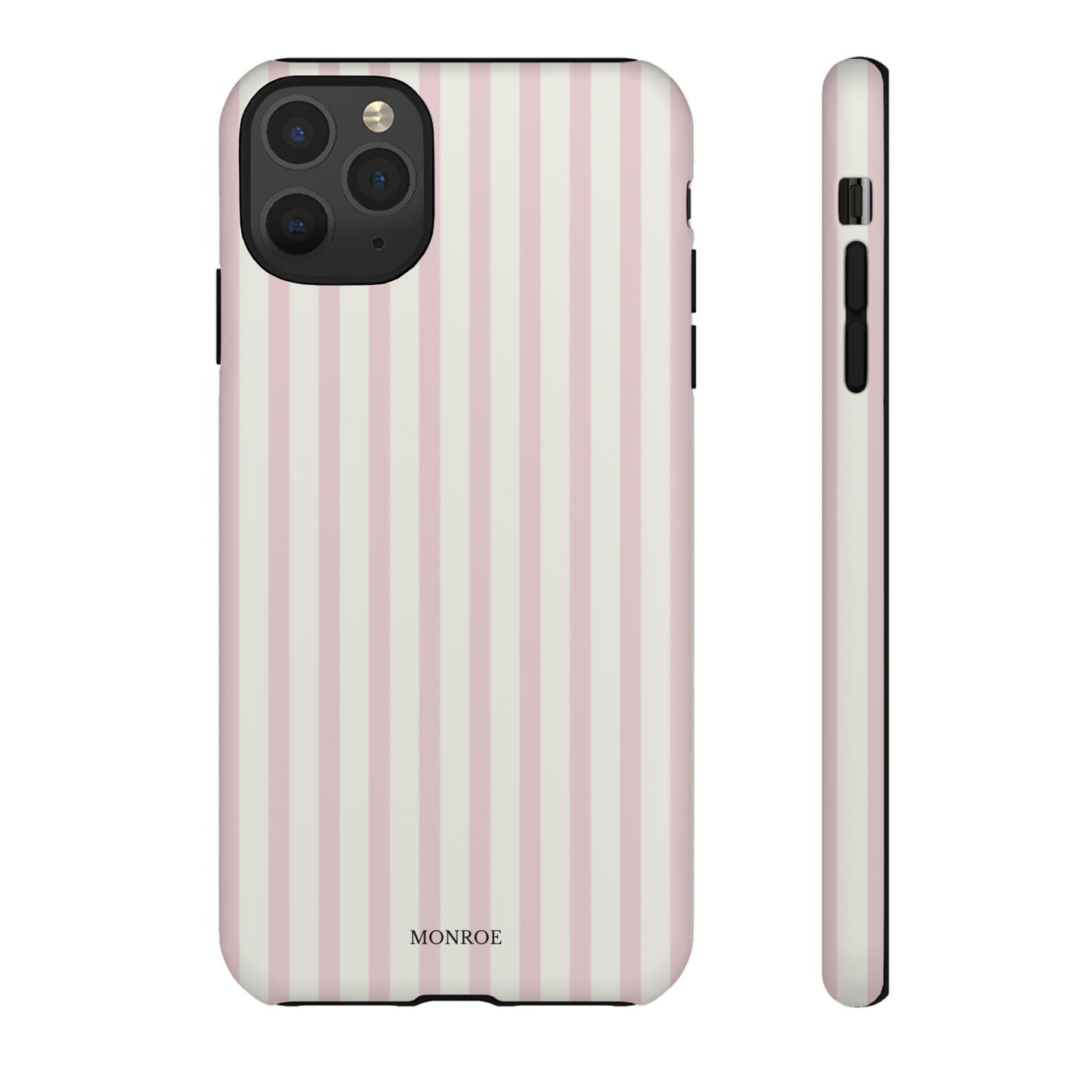 Light Pink Stripe Tough Phone Case