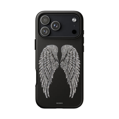 Silver Angel Wings Tough Case