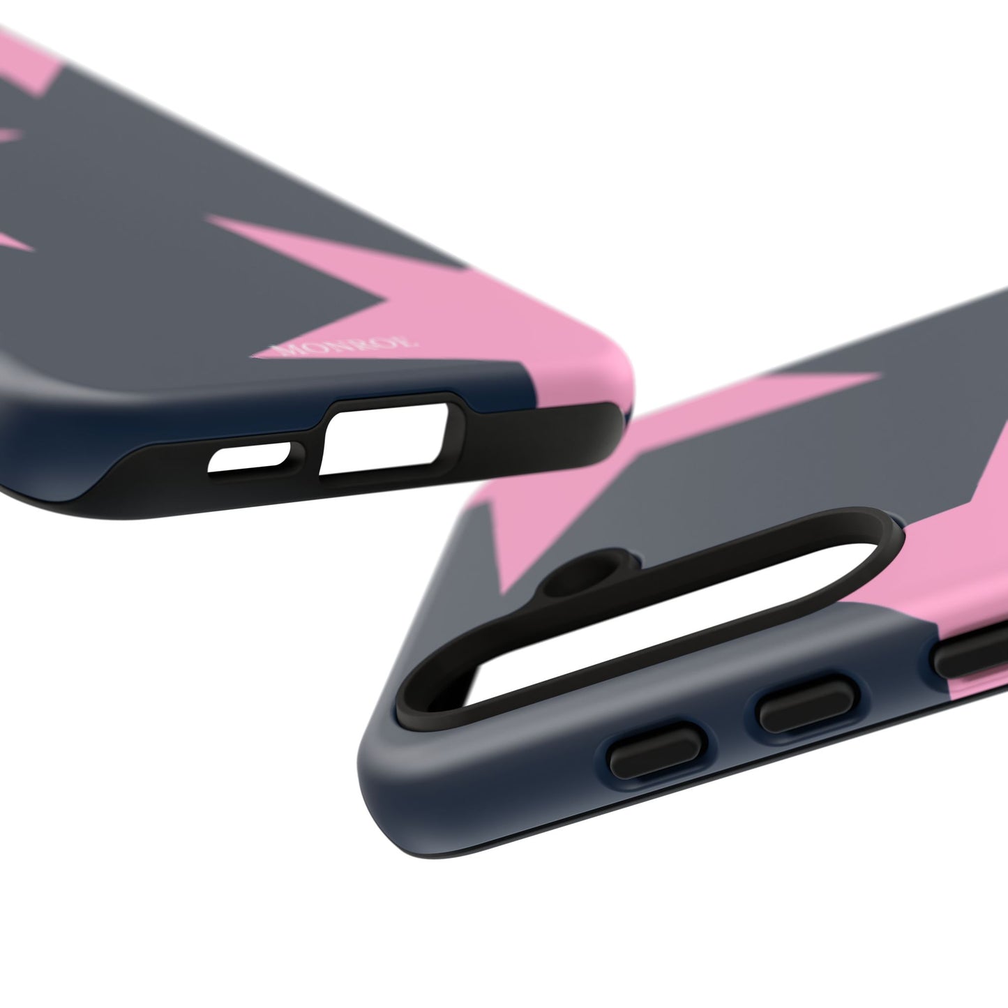Navy & Pink Star Tough Cover