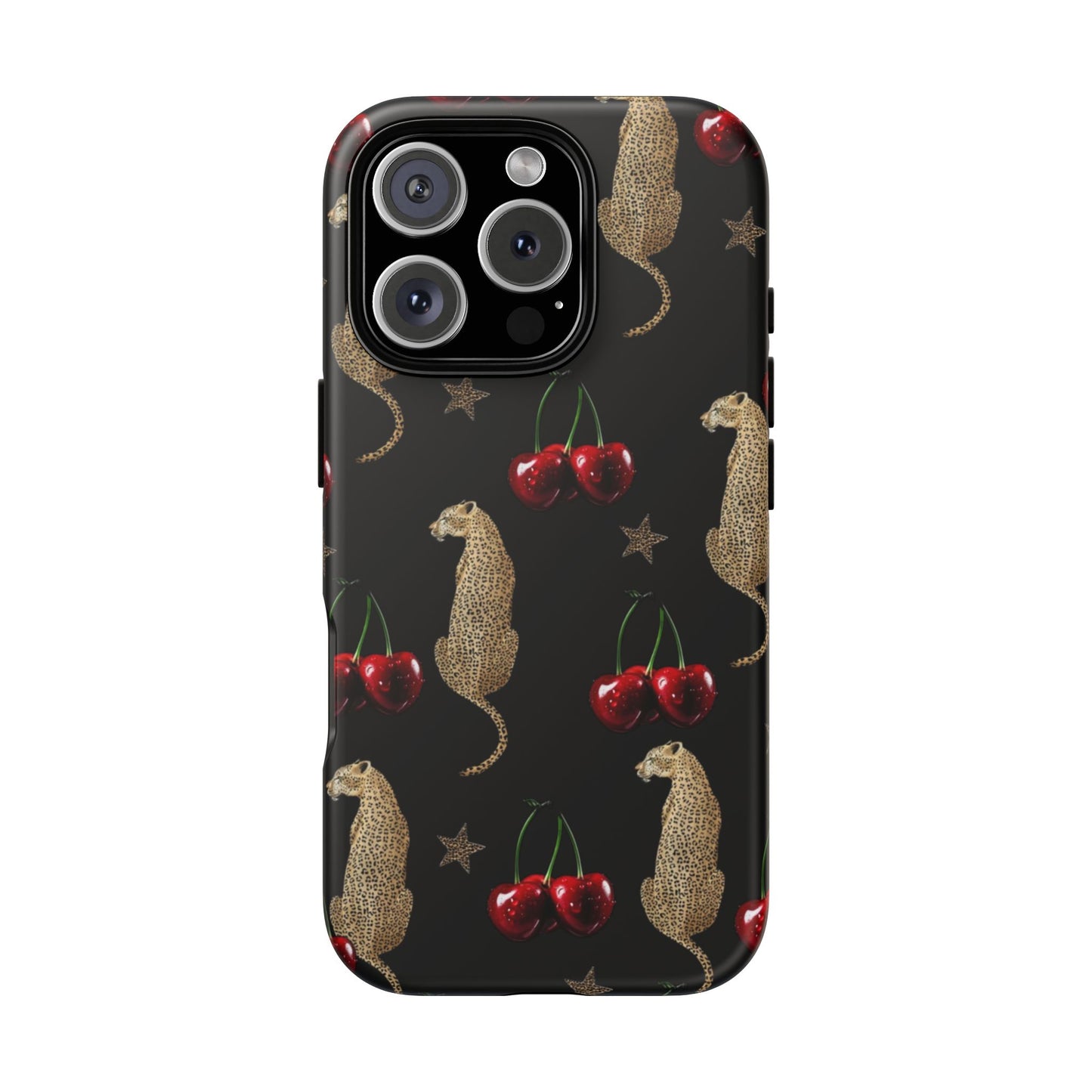 Leopard & Cherry Tough Case