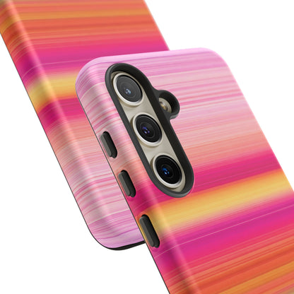 Striped Sunset Tough Case