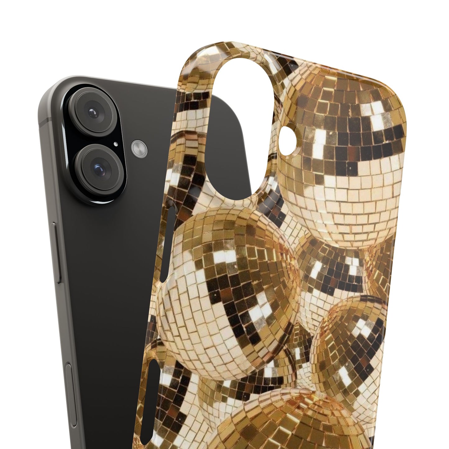 Gold Disco Ball Case