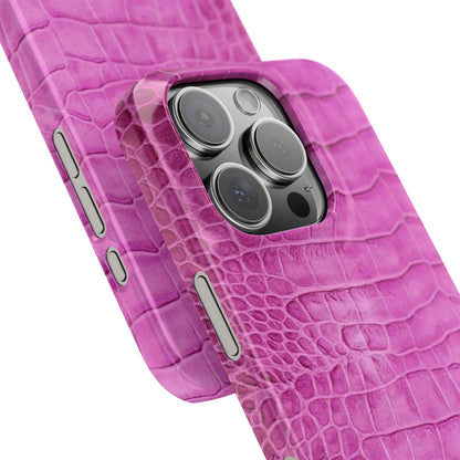 Purple Croc Case